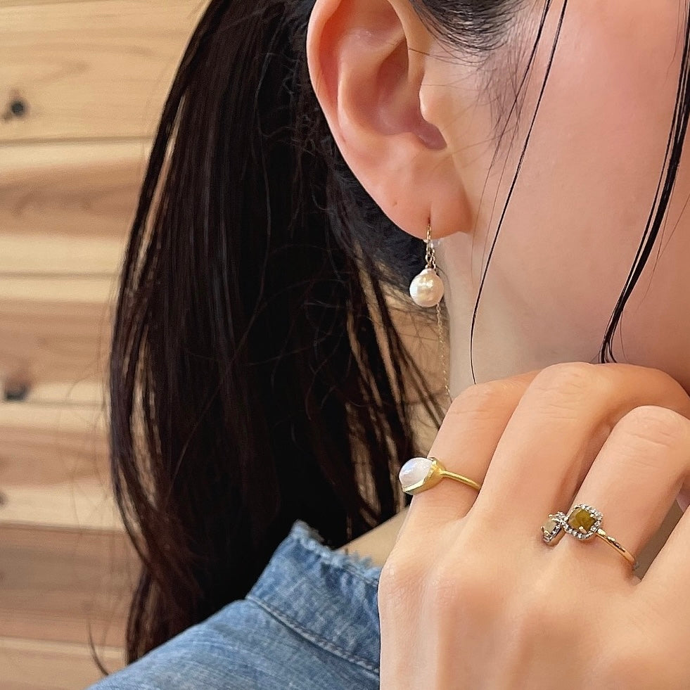 あこやパール K10アメリカンピアス