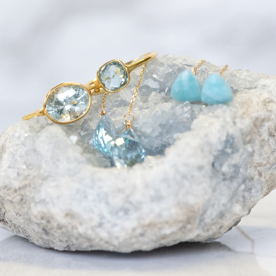 ブルートパーズ 10K アメリカンピアス